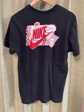 NIKE THE NIKE TEE ����T�V���c L �u���b�N �o�b�N�v�����g ���ST NIKE �i�C�L ����T�V���c ���� �Ò�