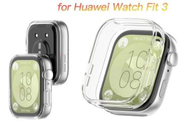 Huawei Watch Fit3 t@[EFC tBbg Jo[ fit 3 tʕی NA TPU \tgP[X