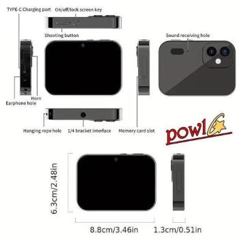 �~�j�R���p�N�g�f�W�^���J����4K64MP�I�[�g�t�H�[�J�X�g���v�������Y�^�b�`