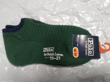 POLO RALPH LAUREN �A���N���\�b�N�X 19-21cm �΁@�C��