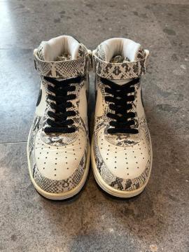 【激レア・箱無し】ナイキ エアフォース1 2004 High Snakeskin