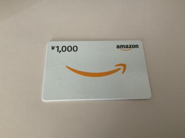 Amazon�M�t�g�J�[�h�@1000�~���@�~�j���^�[������