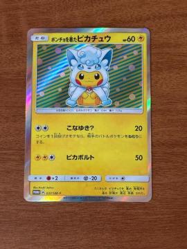 �|�P�����J�[�h �|���`���𒅂��s�J�`���E