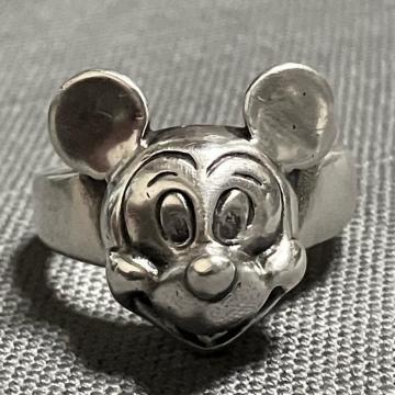 ���B���e�[�W SILVER 925 �V���o�[�����O �w�� �~�b�L�[ Disney 17��