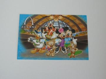 ディズニー ハワイ アウラニ ディズニーリゾート ポストカード