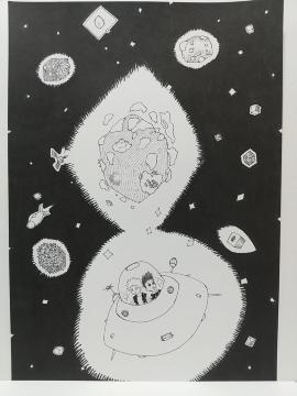 IWiCXg `CXg lp F nhCh G UFO AiO mN illustration art