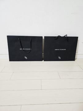 (16) ARMANI EXCHANGE ショップ袋 小2枚21.5×28.5