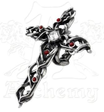 ALCHEMY GOTHIC: Thorny Cross Handspan"Q"