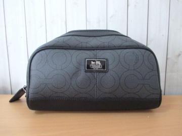 ☆COACH/コーチ レザー セカンドバッグ ポーチ/メンズ☆新品