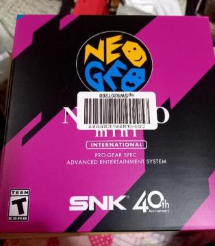 NEOGEO mini INTERNATIONAL