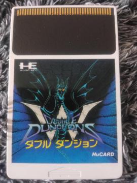 PC�G���W�� HuCARD �_�u���_���W���� DOUBLE DUNGEONS HE System