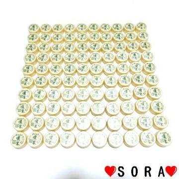 手芸 工作 ハンドメイド♪ペットボトル キャップ フタ カラー 100個セット