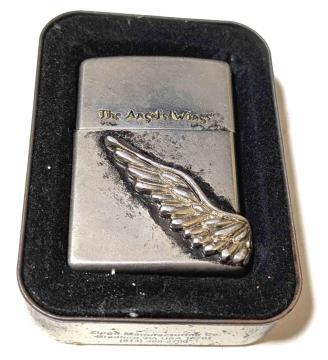 Zippo The Angel's Wings �@�W�b�|�[�E���C�^�[�@�V�g�̉H�@�V���A���i���o�[����