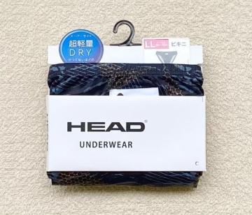 HEAD �r�L�j �u���[�t �k�k�T�C�Y �f�U�C�� �u���b�N/�I�����W