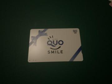 QUO�J�[�h�@500�~