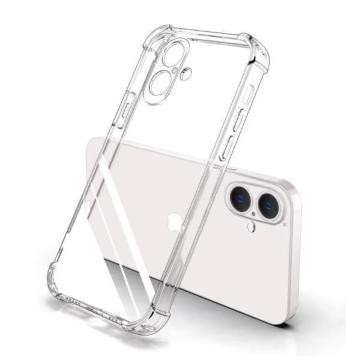 iphone16 Plus �N���A ���o�[ �V���b�N�y�� �P�[�X TPU �\�t�g ���� iphone16plus �v���X �J�o�[