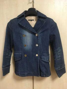 □良品《theory/セオリー》デニムジャケット サイズ0□
