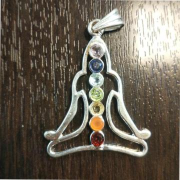 AzureGreen: Buddha Silhouette Chakra
