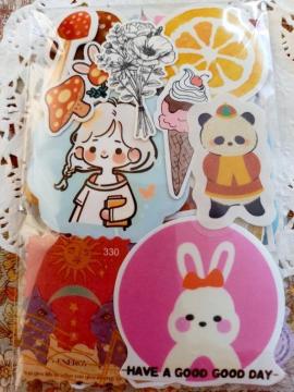 お裾分け☆フレークシール100枚☆14