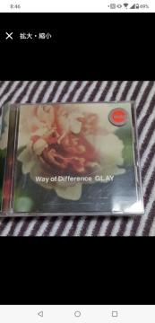 GLAY Way of Difference CD �V���O�� J-POP �O���C ����