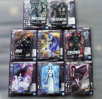 �k�l�̌� ��Ԃ��� G�� 8�� �Z�b�g ACLLECT -FIST OF THE NORTH STAR- �A�N�����X�^���h