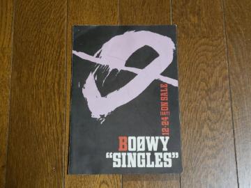 /BOOWY SINGLES񔄕iX̑ObY