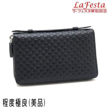 �� �{�� ���i �� GUCCI �}�C�N���O�b�`�V�} �g���x���P�[�X �����z ���U�[ �� �u���b�N �Z�J���h�o�b�O �� 449246