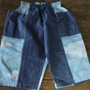 130サイズ ステテコ ハンドメイド 膝下丈 新品