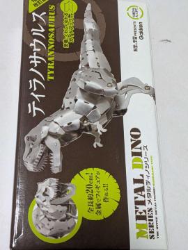 �w�� METAL DINO SERIES ���^���f�B�m �e�B���m�T�E���X ���� �������t�B�M���A �g�ݗ��ăL�b�g �S��20cm