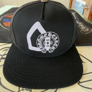 Chrome Hearts �N�����n�[�c ���b�V���L���b�v ���S �� �u���b�N �g���b�J�[�L���b�v USA��