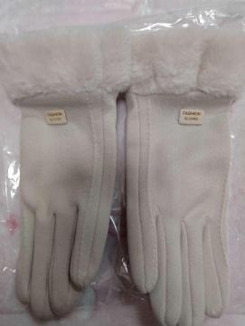 �V�i ���g�p ���N�� �t�@�[�t����� �x�[�W�� ���f�B�[�X �h�� �^�b�`�p�l���Ή� FASHION GLOVES