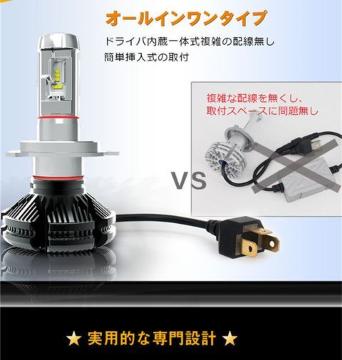 PHILIPS X3̌^LEDwbhCg H4 hi/lo 25w 3FύX
