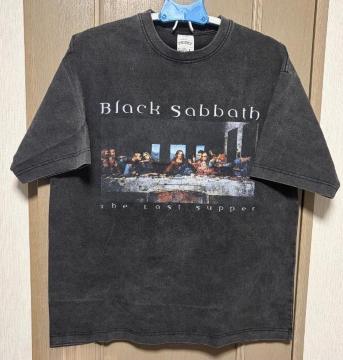 Black Sabbath �Ō�̔ӎ` T�V���c ���B���e�[�W���H �u���b�NUS-L(JP-XXL)