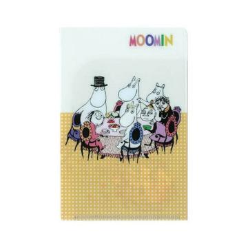 【ムーミン】可愛い♪手紙.プリクラ.メモ.写真.切手.領収証等 ミニダブルファイル