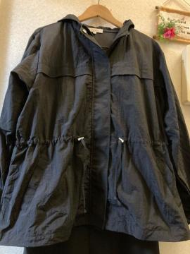 3L未使用hareiro黒シャカシャカブルゾン