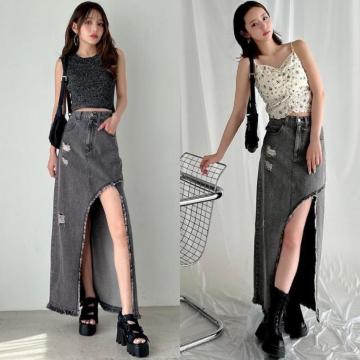 GRL���A�V�����g���[�J�b�g�f�j���X�J�[�g����������