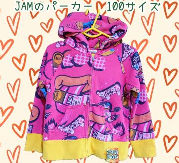 ���i��100�T�C�Y��JAM���q���p�p�[�J�[���L�b�Y�㒅�����������b�L���E�����̎q�㒅�����킢���㒅���L�b�Y�p�[�J�[����������