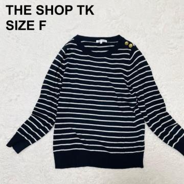 THE SHOP TK �U�V���b�v�e�B�[�P�[�@�{�[�_�[�@�j�b�g�@�Z�[�^�[�@���{�^���@�N���[�l�b�N�@�v���I�[�o�[�@�􂦂�i684�j