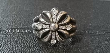 CHROME HEARTS/�N�����n�[�c �J�b�g�A�E�g CH�v���X ���[�W �����O �p���F 20��