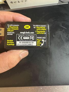 magicJack PLUS USB VoIP �A�_�v�^�[ PC�s�v�œd�b�\