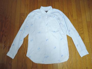 COMME des GARCONS HOMME DEUX �R���f�M�����\�� �y�C�Y���[���V���c S �o���_�i �X�g���C�v�����V���c