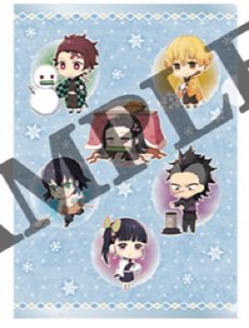 鬼滅の刃 ローソン クリアファイル ちびキャラ