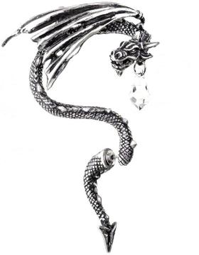 Alchemy Gothic Crystal Dragon Ear WrapyCNz