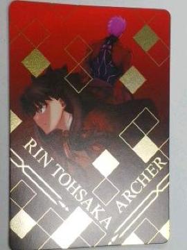 Fate/stay night`wRIN TOHSAKA&ARCHERx̃J[h