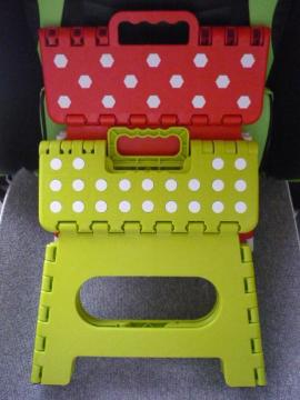 年末の掃除にも「折りたたみ式踏み台2個セット」T27