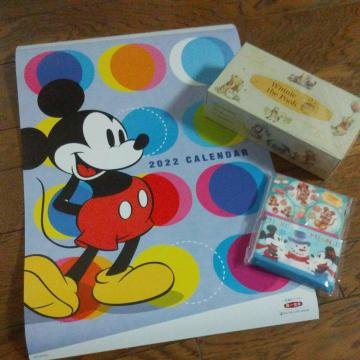 ディズニー 2022カレンダー 新品 第一生命