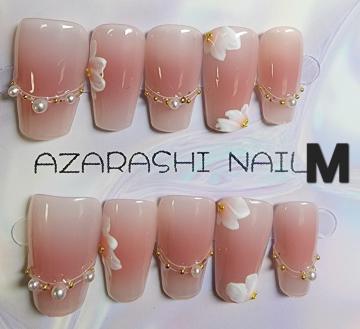 �`�[�N �Ԗ͗l �p�[�� �l�C���`�b�v M�T�C�Y