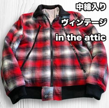 90's �u���]�� ���ȓ��� �I���u���`�F�b�N �A�E�^�[ ���B���e�[�W L�T�C�Y �W���P�b�g in the attic