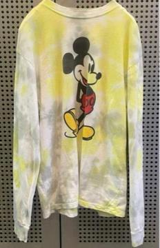 �Ò��@���B���e�[�W�@vintage �����O�X���[�uT�V���c�@����tee �f�B�Y�j�[�@�~�b�L�[�@�^�C�_�C�@���h