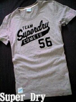 ySuper DryzX[p[hC@(ɓxȂ) Vintage ع T L/Grey